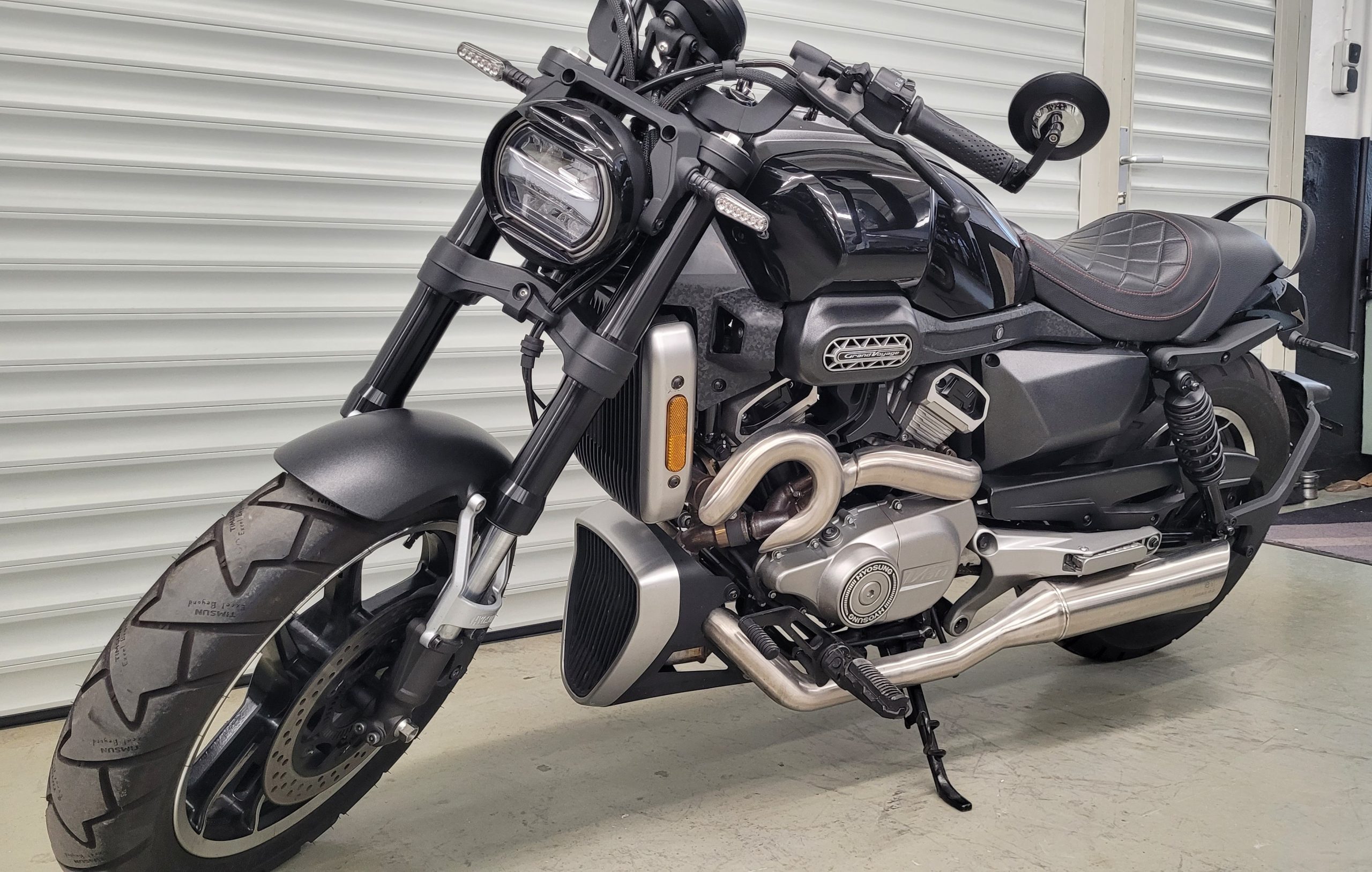 
								HYOSUNG GV 125 X vollständig									