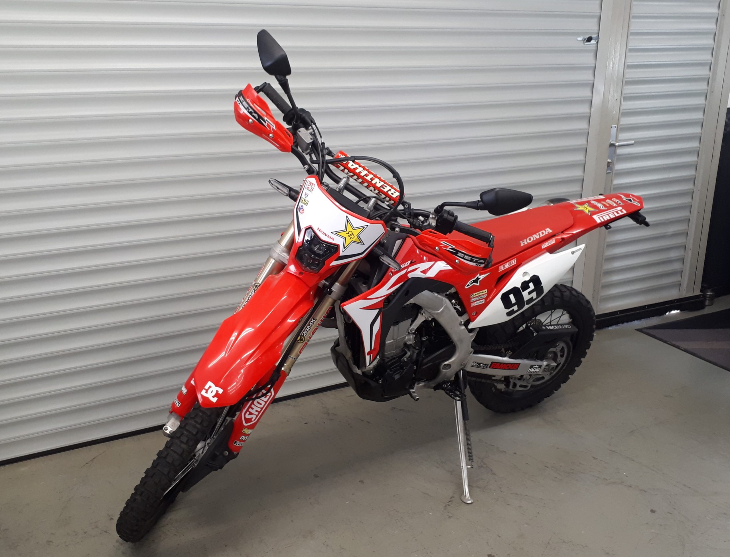 
								HONDA CRF 450 L vollständig									