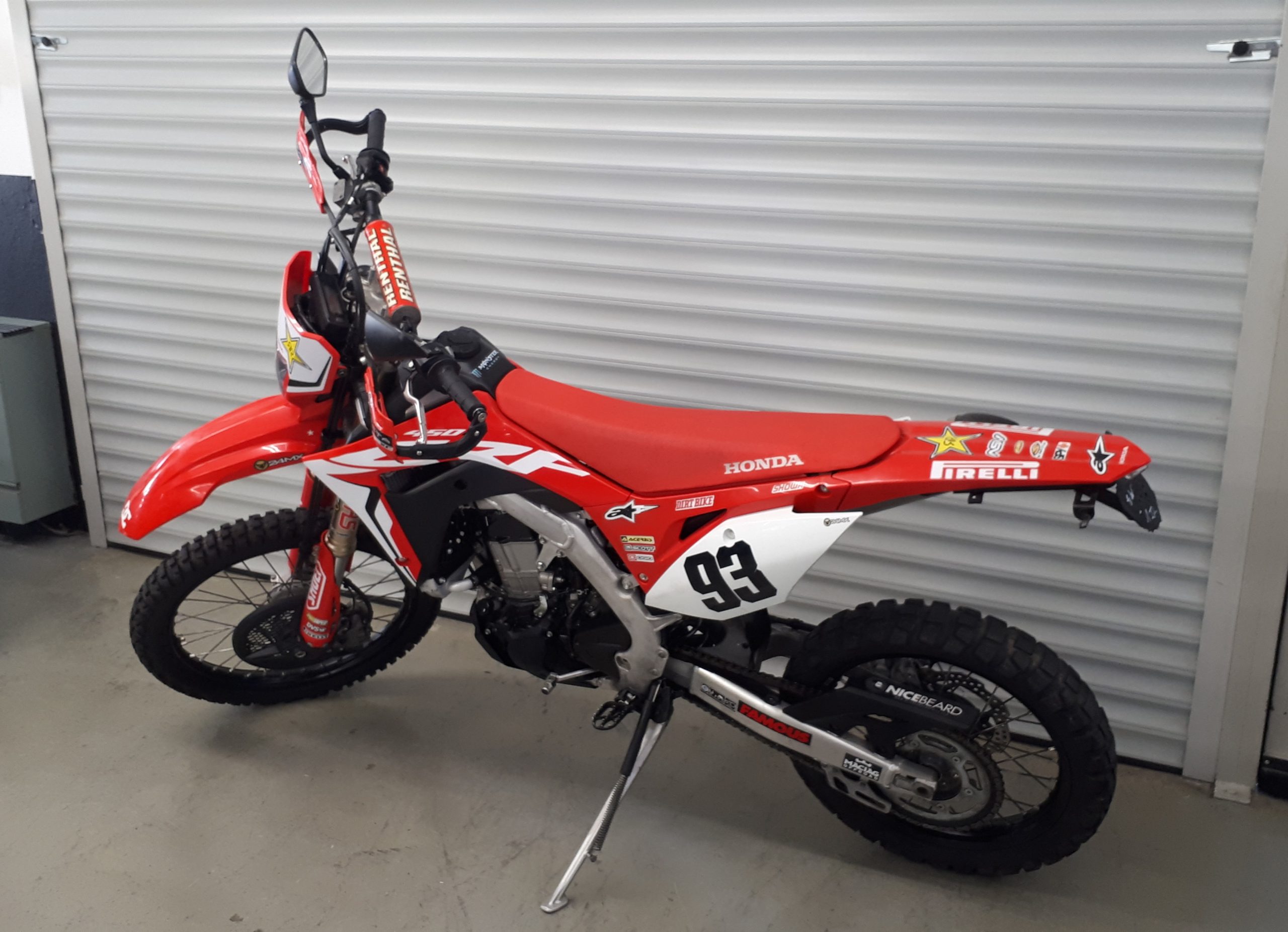 
								HONDA CRF 450 L vollständig									