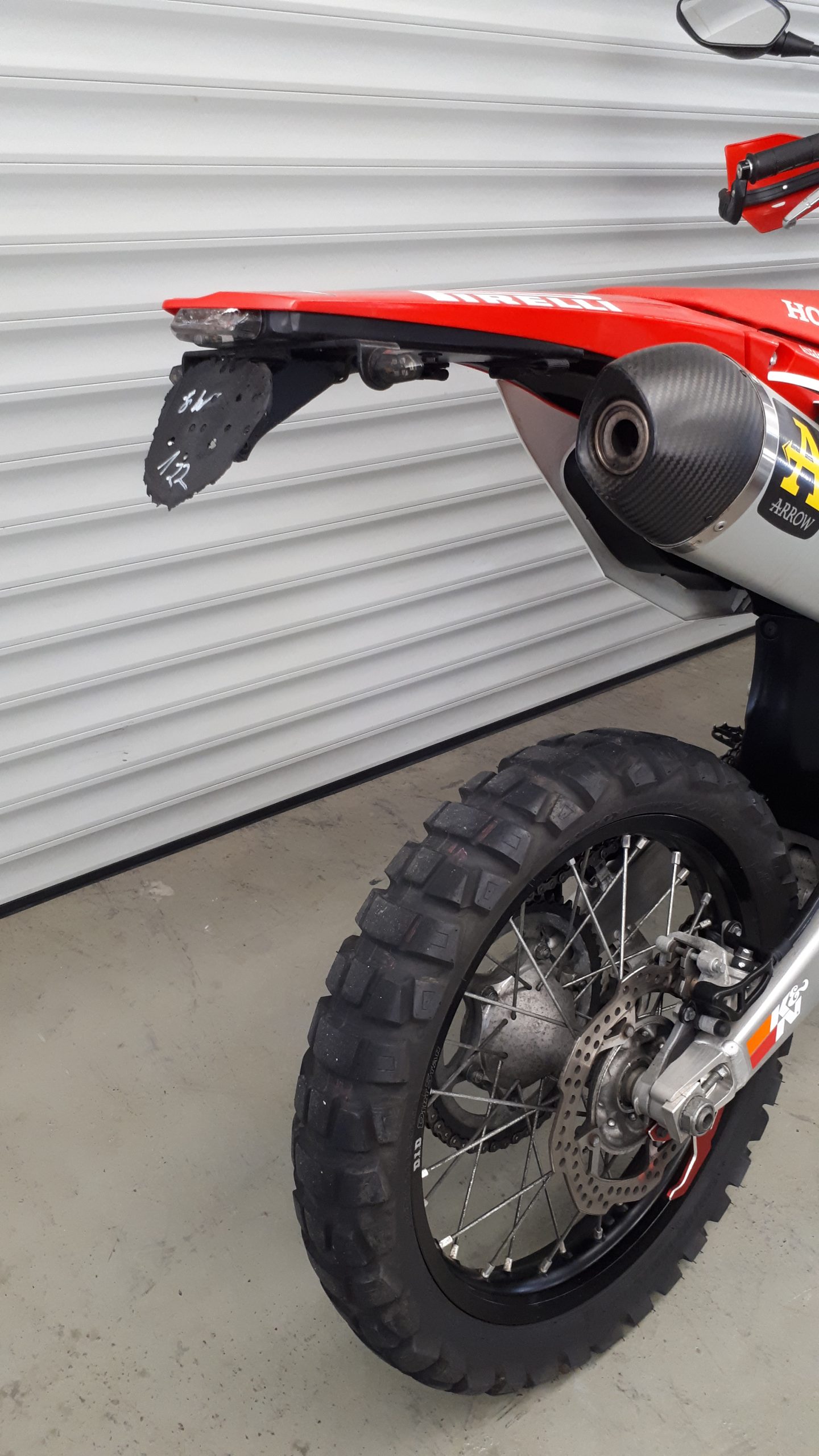 
								HONDA CRF 450 L vollständig									